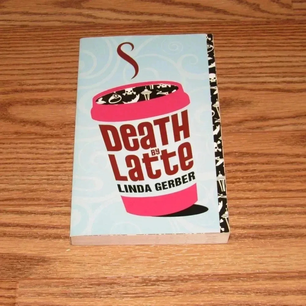 Linda Gerber DEATH BY LATTE Chapter Mystery book~Ages 12 and up - Picture 1 of 3
